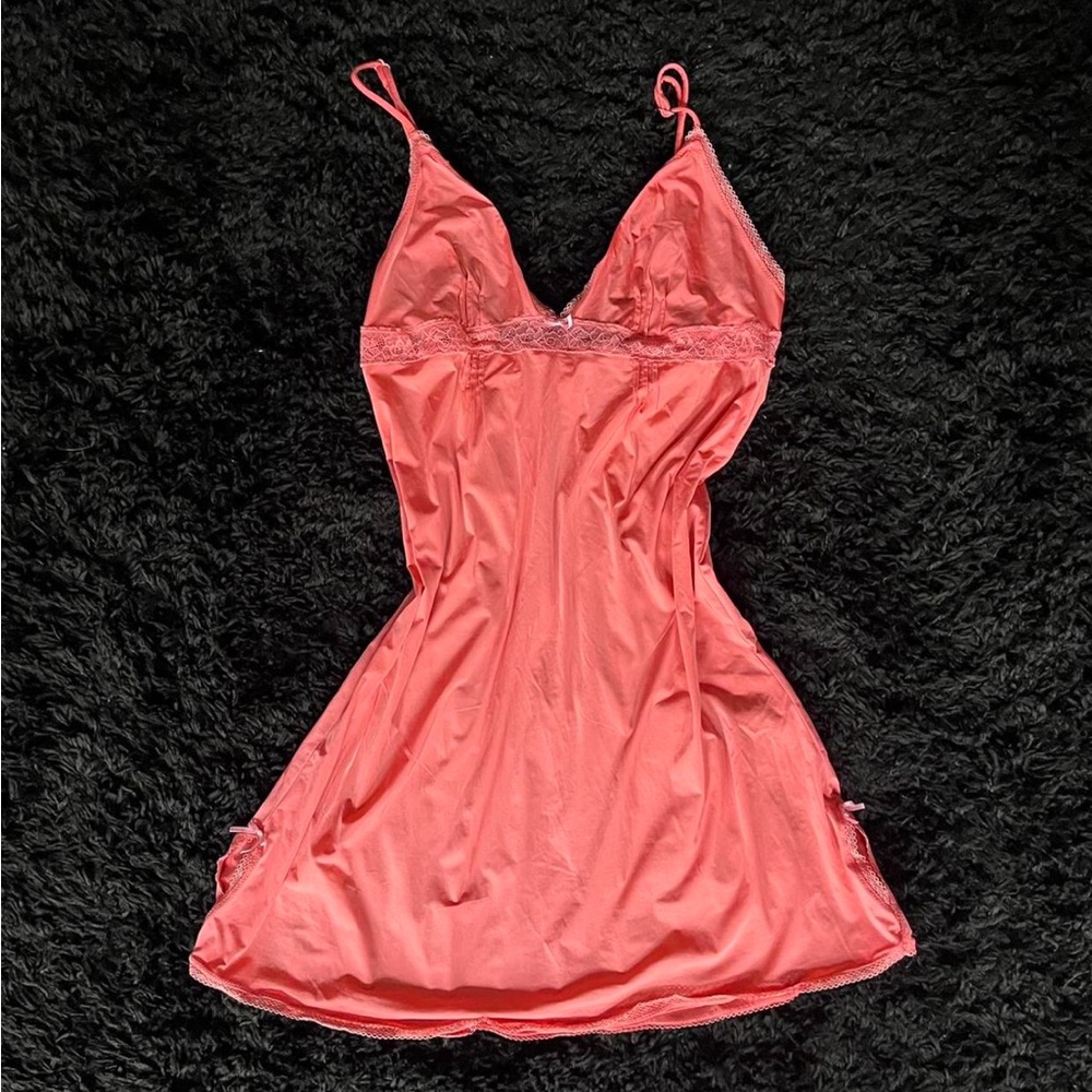 Medium Victoria’s Secret Angels Coral Slip Dress